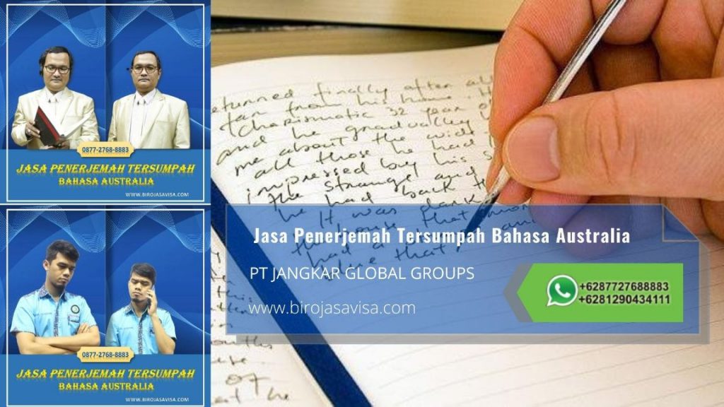 Biro Jasa Penerjemah Tersumpah Profesional Akurat dan Resmi Untuk Visa Australia di Bantar Jati Kabupaten Bogor