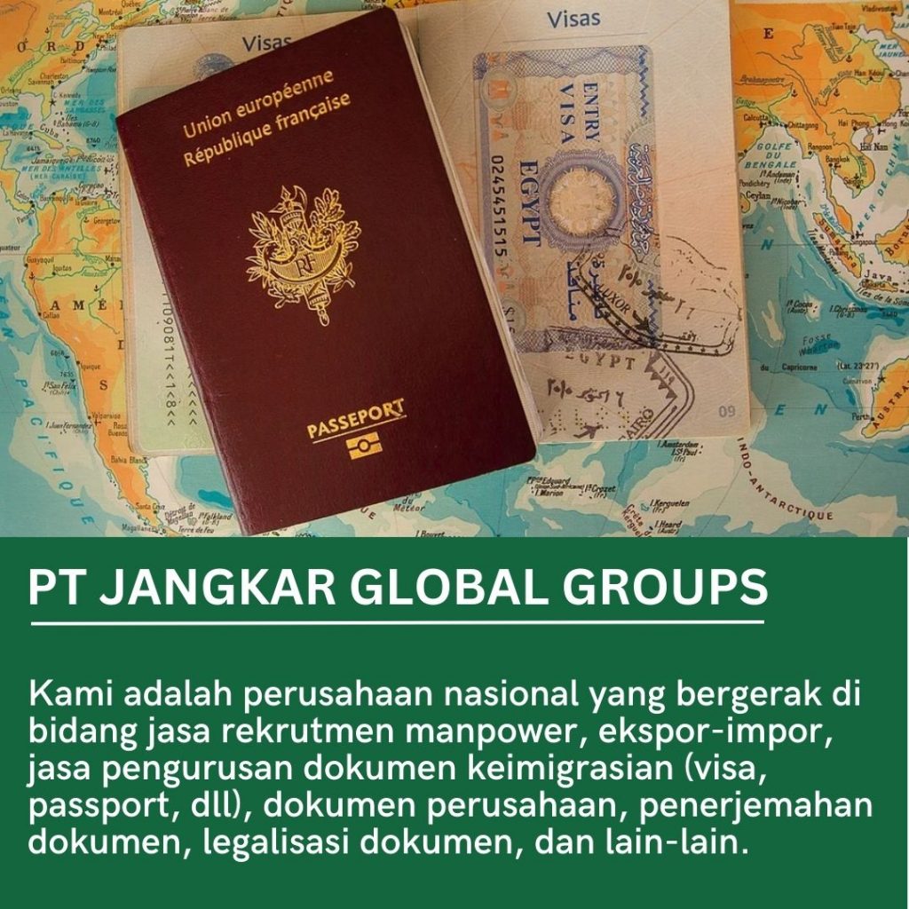 Jasa Pembuatan Visa Bebas Repot, Hubungi WA 087727688883